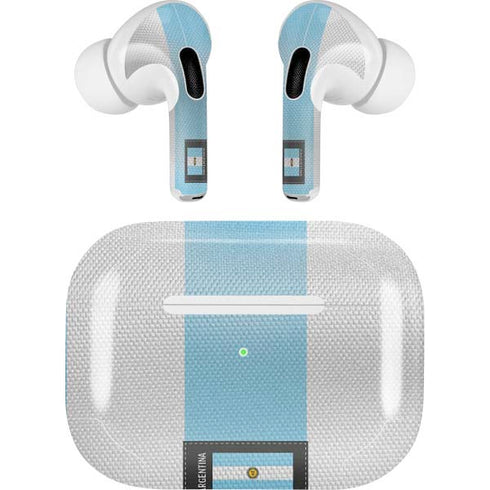 Argentina Soccer Flag AirPods Skins